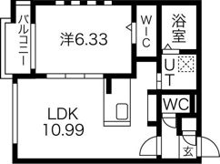 プレミアシティ札幌の間取り画像