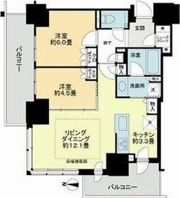 ザ・札幌タワーズ イーストタワーの間取り画像