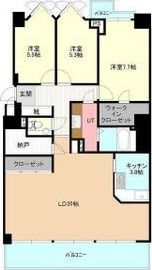 円山坂下シティハウス 105号室の間取り画像