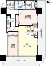 プレミスト札幌ターミナルタワーの間取り画像