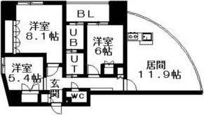 Aden宮の森の間取り画像