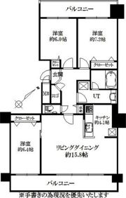 D’グラフォート東札幌V-Gardenの間取り画像