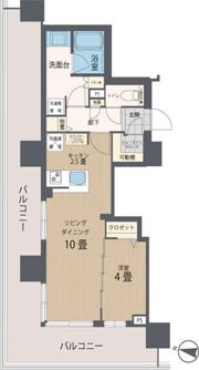 ブランズタワー札幌大通公園の間取り画像