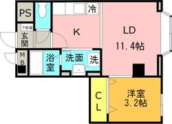 プリムローズ235の間取り画像