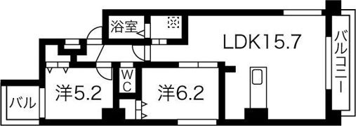 イビザ円山の間取り画像