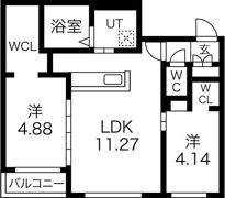 ラ・シュエットN6の間取り画像