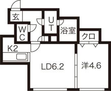 グローリアスMの間取り画像