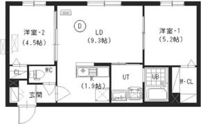 エクセル東札幌の間取り画像