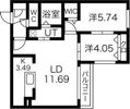シティプラザW24の間取り画像