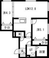 Domani医大前の間取り画像