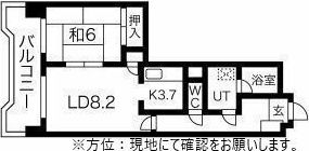 アジエステート大通西プラザの間取り画像