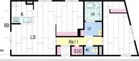 ラヴェーラ円山鳥居前の間取り画像