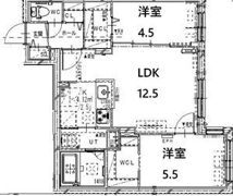 仮）ALPHA東札幌3-3MSの間取り画像