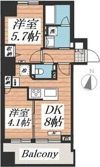 ラ・クラッセ札幌大通ウエストの間取り画像