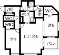 F114の間取り画像