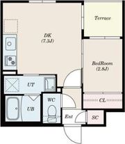 S-RESIDENCE南郷Southの間取り画像