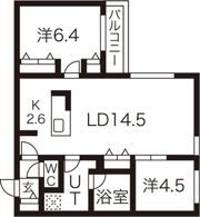 BARNEYS Fortunatoの間取り画像