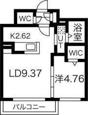 Apt.1 punana meli （アプトワン プナナメリの間取り画像