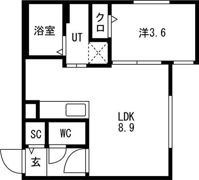 AND-hondori（アンドホンドオリ）の間取り画像