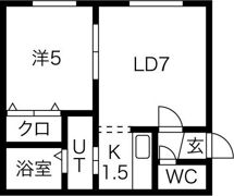 サザンヒルズ壱番館の間取り画像