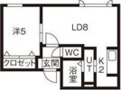 レアリゼ南円山の間取り画像