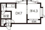 エクセル北円山の間取り画像