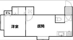 le ciel医大南の間取り画像