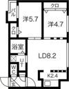 Norte15の間取り画像