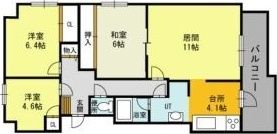 藤井ビルエクセレント円山の間取り画像