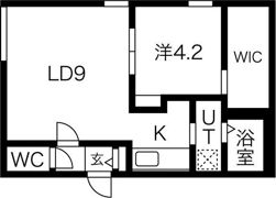 HEIMAT TOYOHIRA （ハイマート 豊平）の間取り画像