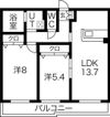 サウス ルミナーレの間取り画像