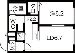 ブランノワールDECOの間取り画像