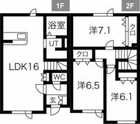 Casa Feliz稲穂の間取り画像
