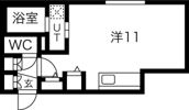 トラストコート北九条の間取り画像