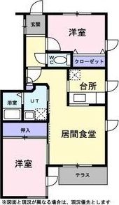 パルデンス宮の沢の間取り画像