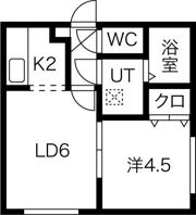 ホクト・ラムの間取り画像