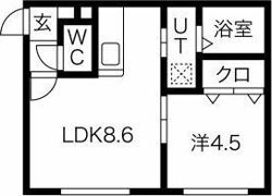 マリーノ南円山の間取り画像