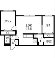 REN FAULT白石 （レンフォルトシロイシ）の間取り画像