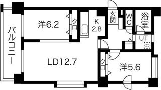 ノヴァ東札幌の間取り画像