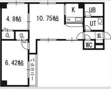 アンソレイエヴィメゾンの間取り画像