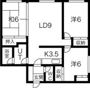 メゾン・にれの樹の間取り画像