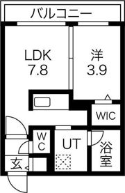 Cherisis南6条の間取り画像