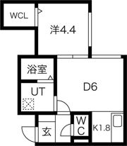 エグゼクティブ南7条の間取り画像