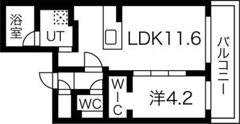 グランエスポワールマルヤマ（GRAND ESPOIR MARの間取り画像
