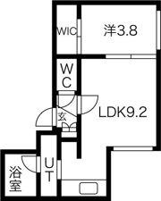 Etoile 大通の間取り画像