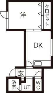 M・sコート月寒の間取り画像