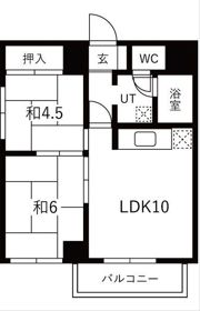 サンローゼ札幌の間取り画像