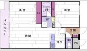 インフィニティ南円山の間取り画像