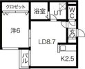 Felix中の島の間取り画像