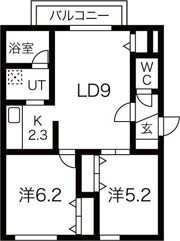 スカイヴィラの間取り画像